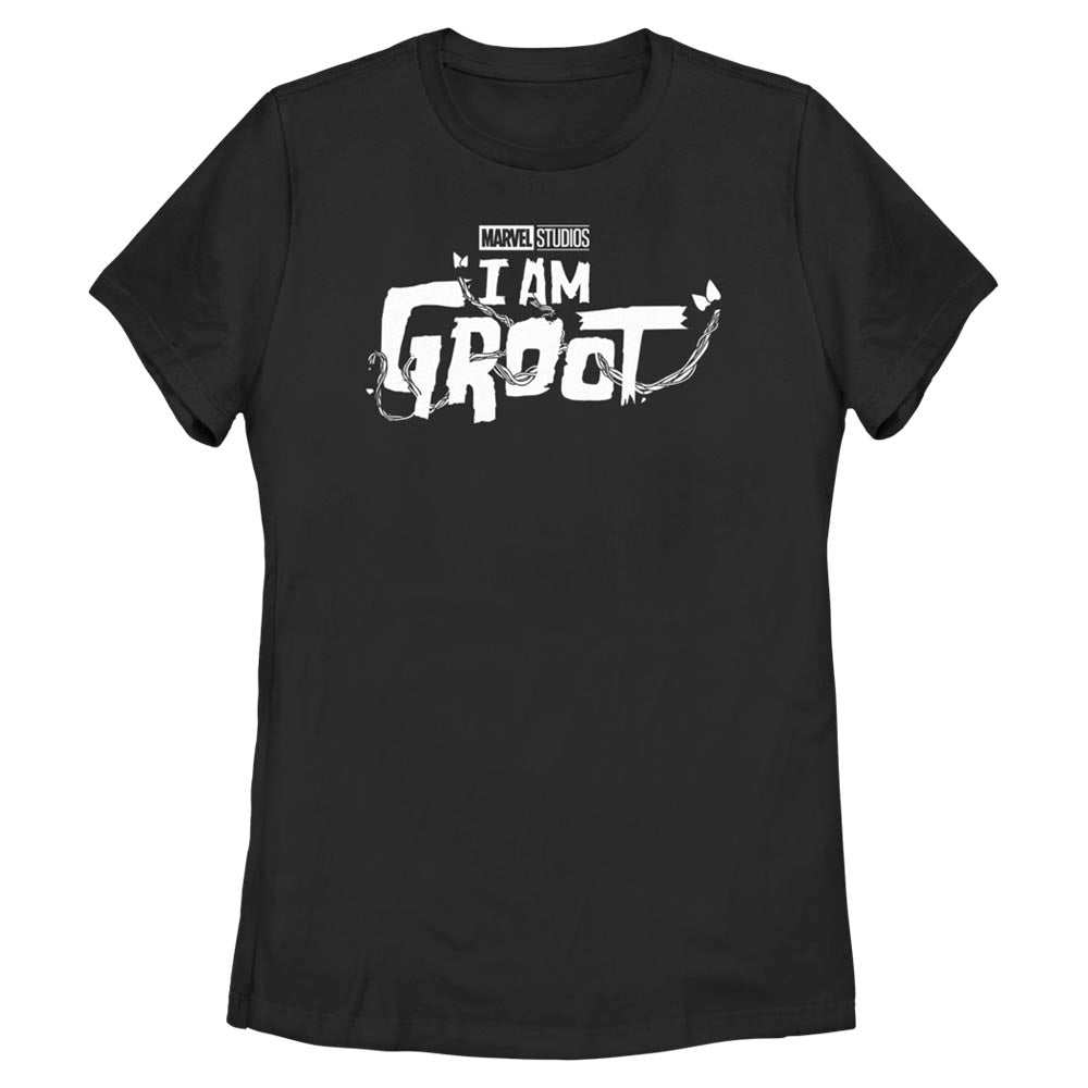 Women’s Marvel Groot White Logo T-Shirt