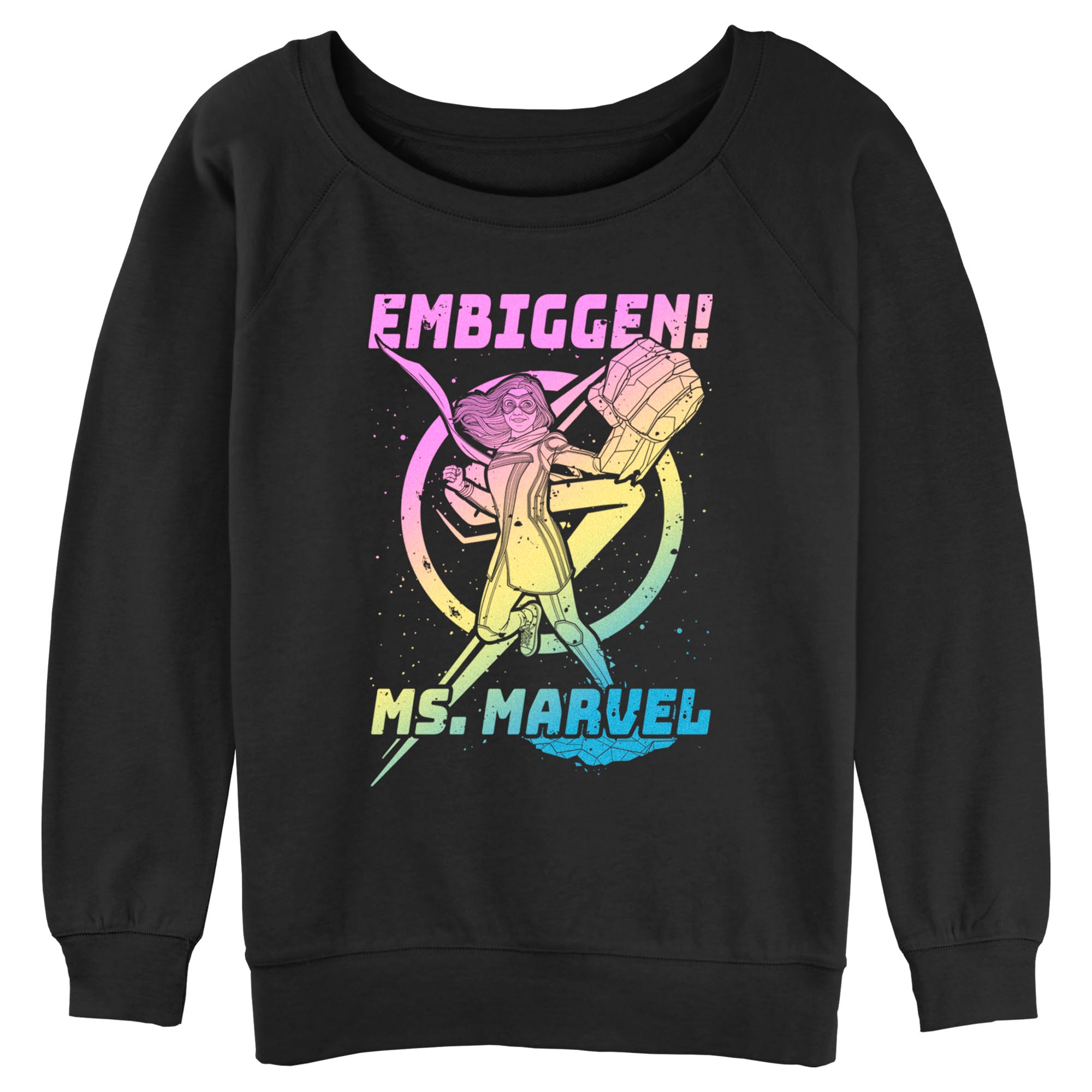 Ms. Marvel Raglan Pullover